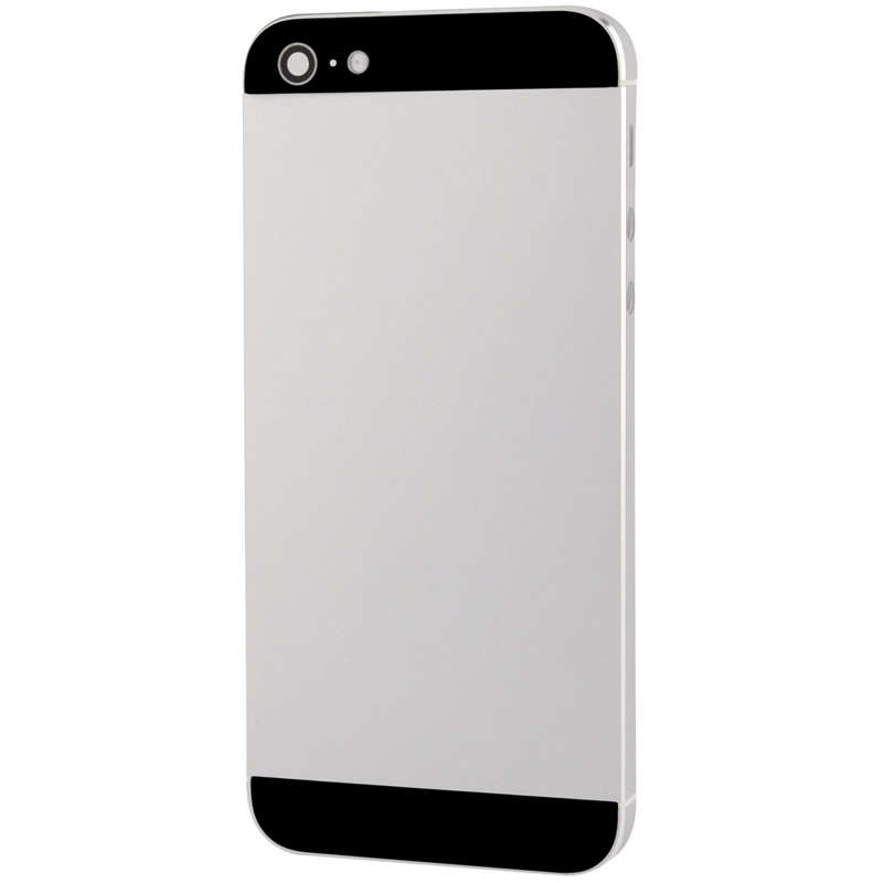 Full Housing Alloy Back Cover for iPhone 5(Silver)