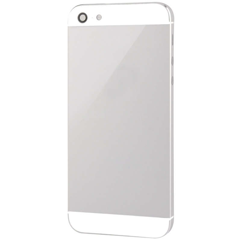 Full Housing Alloy Back Cover for iPhone 5(Silver)