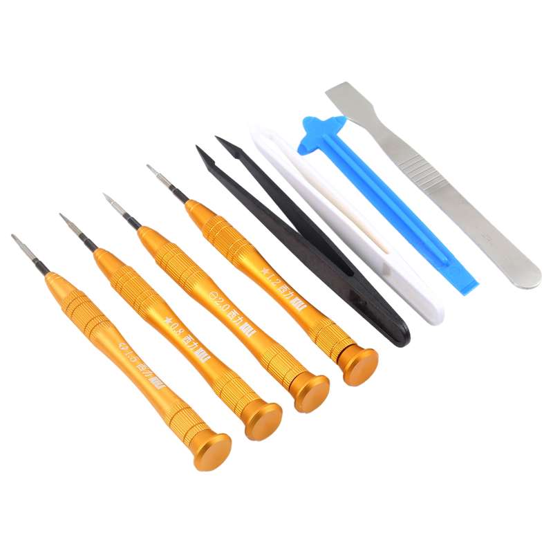 8 in 1 Professional Versatile Screwdrivers Set (Disassemble Rods + Forceps + Screwdriver) for Mobile