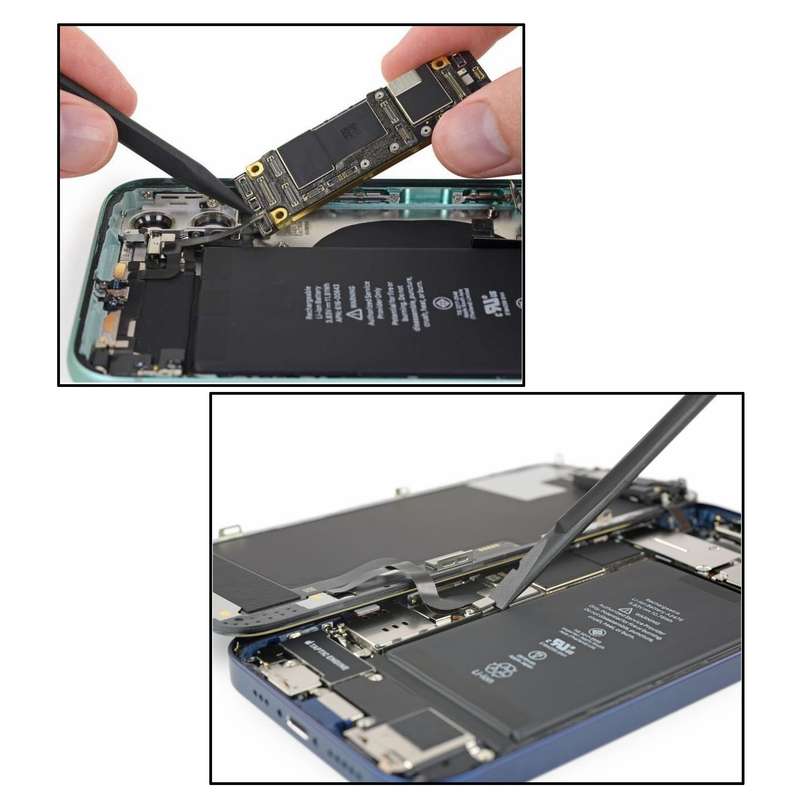 50 PCS Renovate LCD Filter Up Polarizing Film for iPhone 5 & 5S & 5C