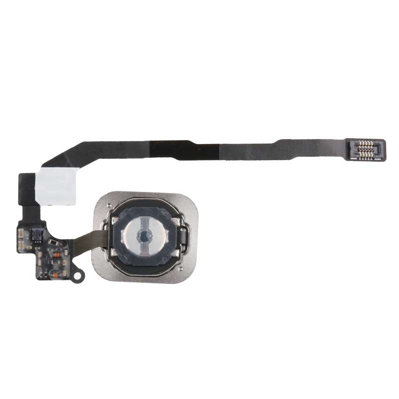 Home Key Button with PCB Membrane Flex Cable for iPhone 5S , No Fingerprint Identification Function(