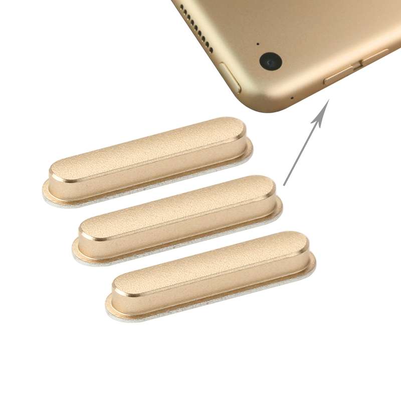 3 PCS Side Keys for iPad Air 2 / iPad 6(Grey)