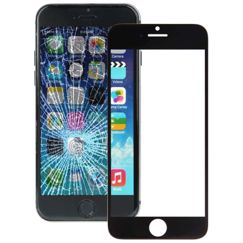 Front Screen Outer Glass Lens for iPhone 6(White)