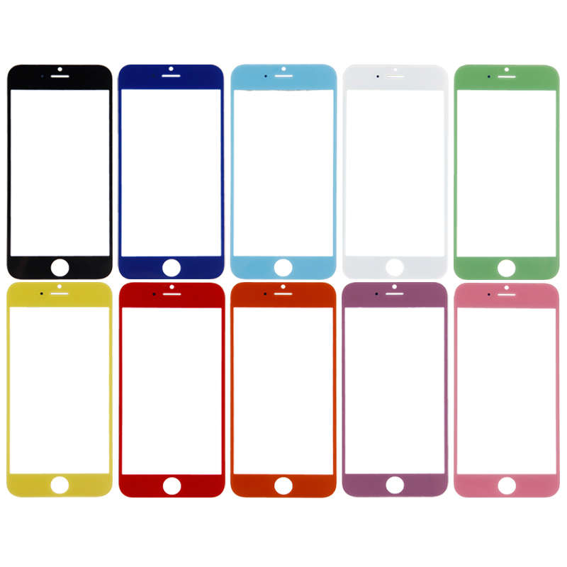 Front Screen Outer Glass Lens for iPhone 6(White)