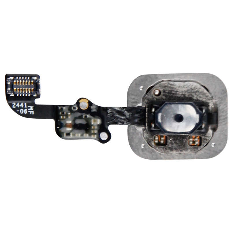 Home Button Flex Cable for iPhone 6 & 6 Plus, Not Supporting Fingerprint Identification(Black)