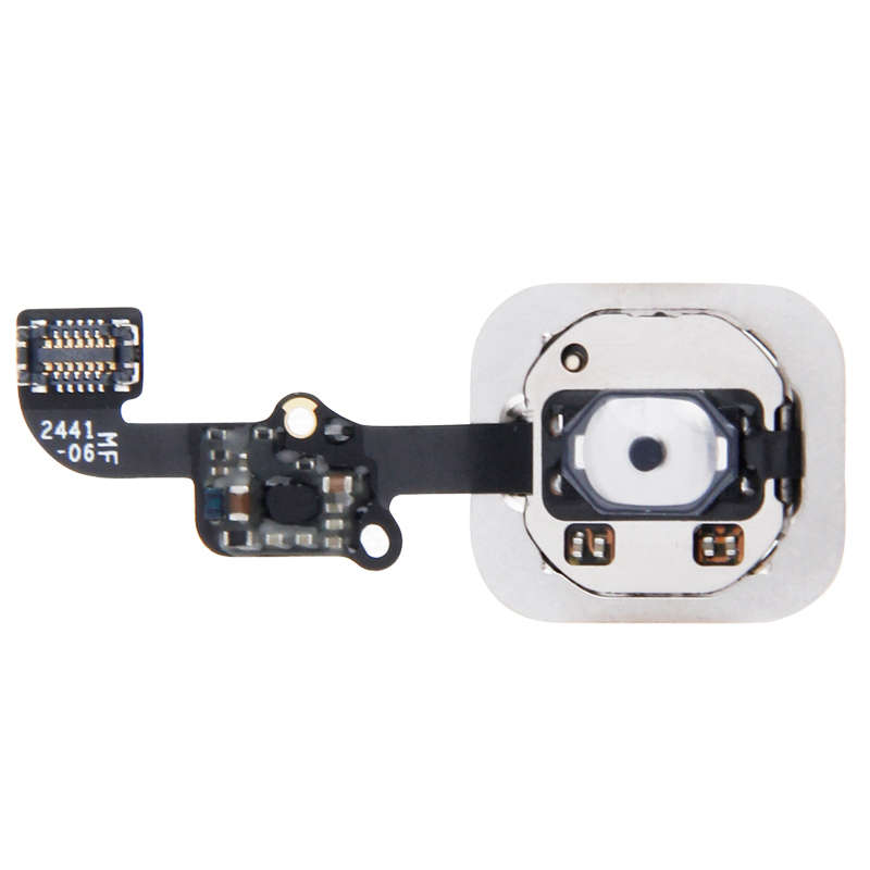 Home Button Flex Cable for iPhone 6 & 6 Plus, Not Supporting Fingerprint Identification(Black)