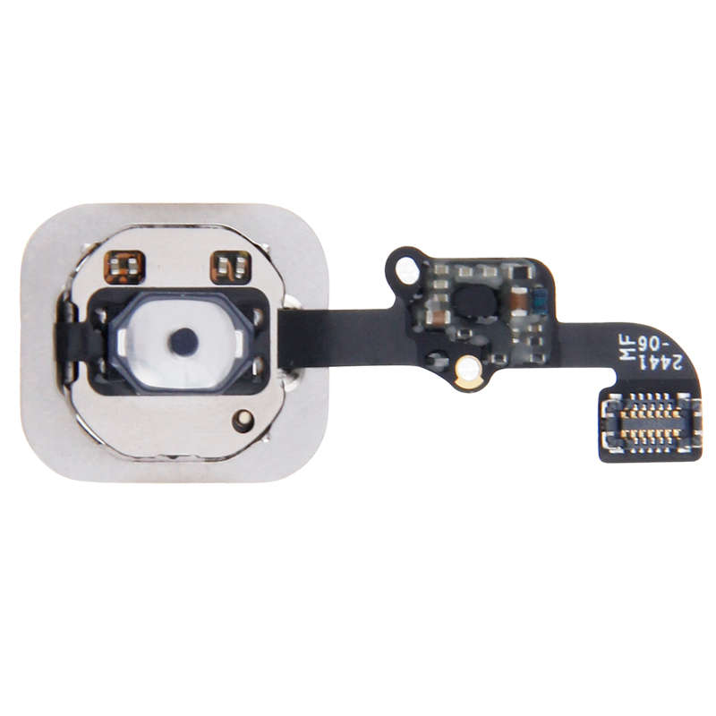 Home Button Flex Cable for iPhone 6 & 6 Plus, Not Supporting Fingerprint Identification(Black)