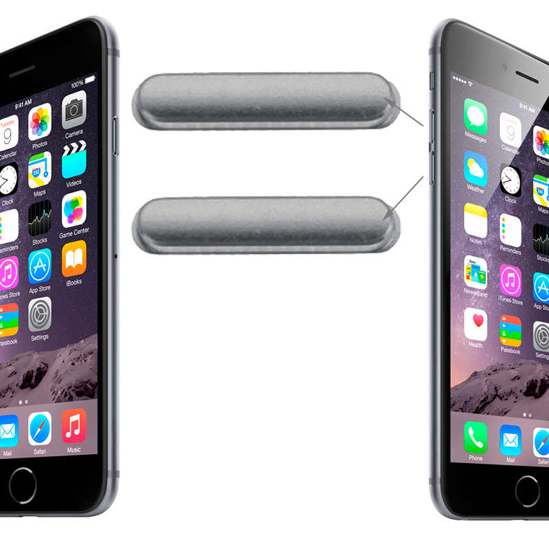 Original Volume Control Key for iPhone 6 & 6 Plus(Gold)
