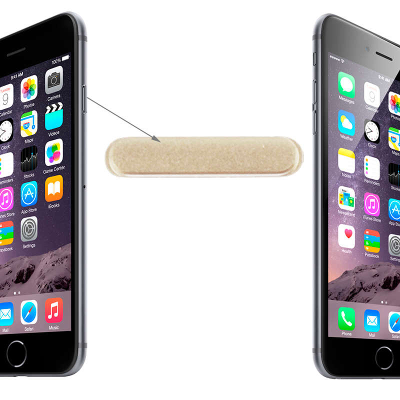 Original Power Button for iPhone 6 & 6 Plus(Silver)