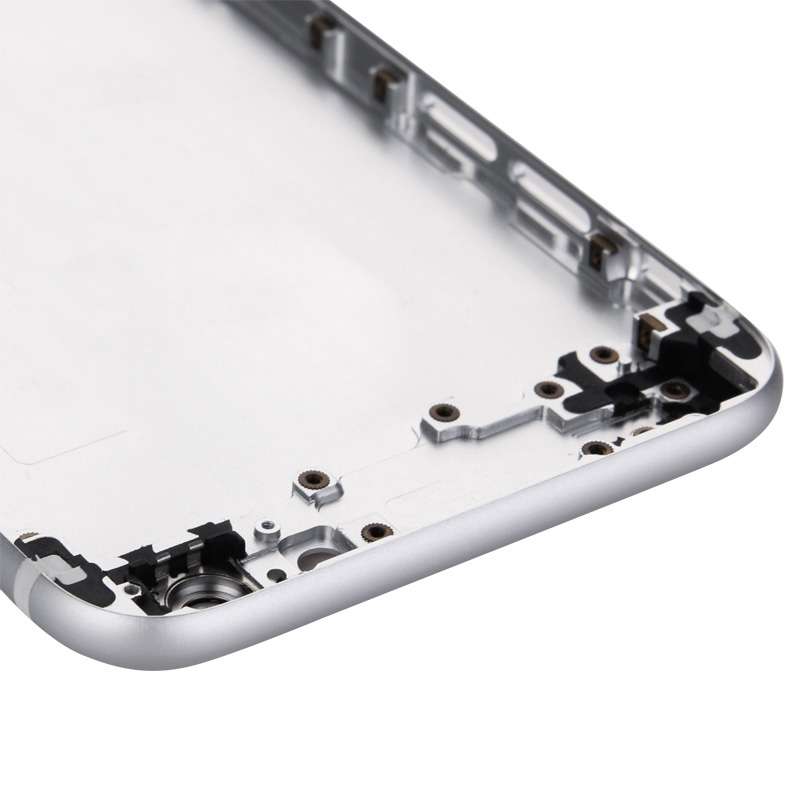 Full Assembly Housing Cover for iPhone 6, Including Back Cover & Card Tray & Volume Control Key & Po