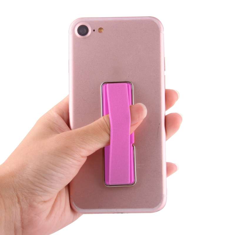 Universal Mini Foldable Holder Stand with Finger Grip(Black)