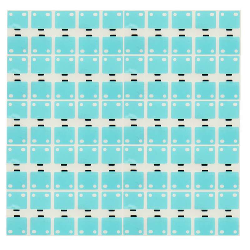 100 PCS for iPhone 6 Speaker Appearance Net Protective Cotton Pads Sticker