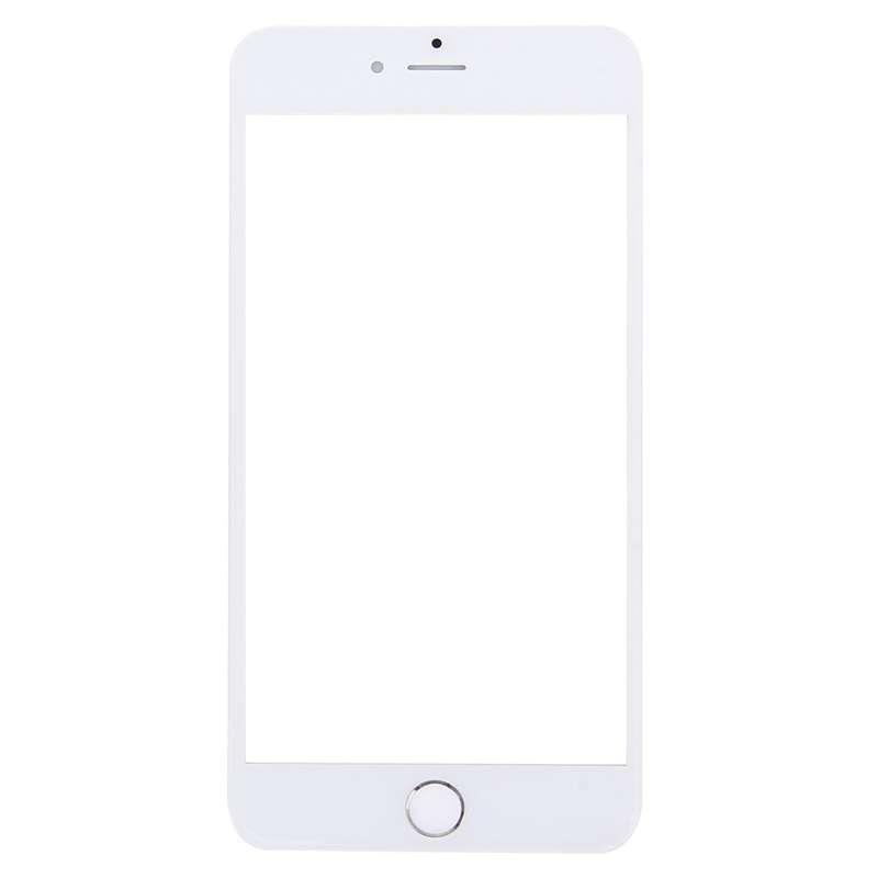3 in 1 for iPhone 6s Plus (Front Screen Outer Glass Lens + Front Housing LCD Frame + Home Button)(Si
