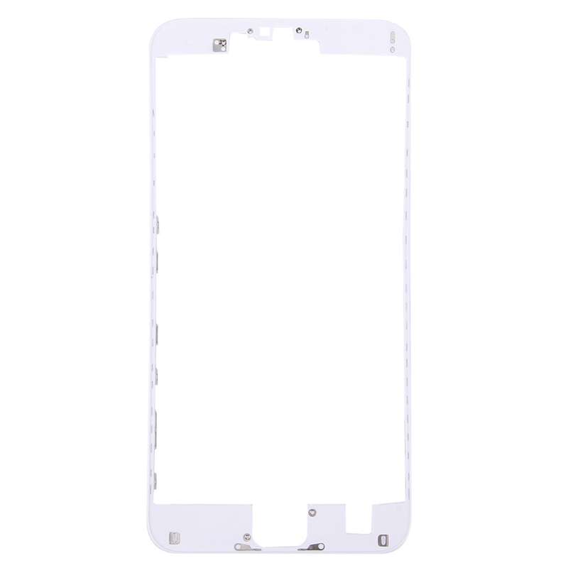 3 in 1 for iPhone 6s Plus (Front Screen Outer Glass Lens + Front Housing LCD Frame + Home Button)(Si
