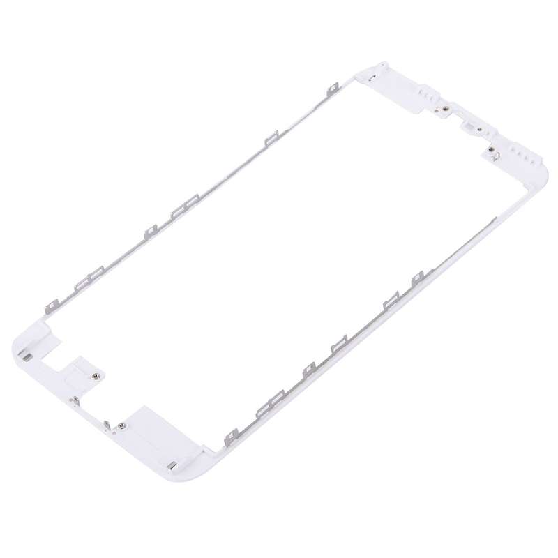 3 in 1 for iPhone 6s Plus (Front Screen Outer Glass Lens + Front Housing LCD Frame + Home Button)(Si