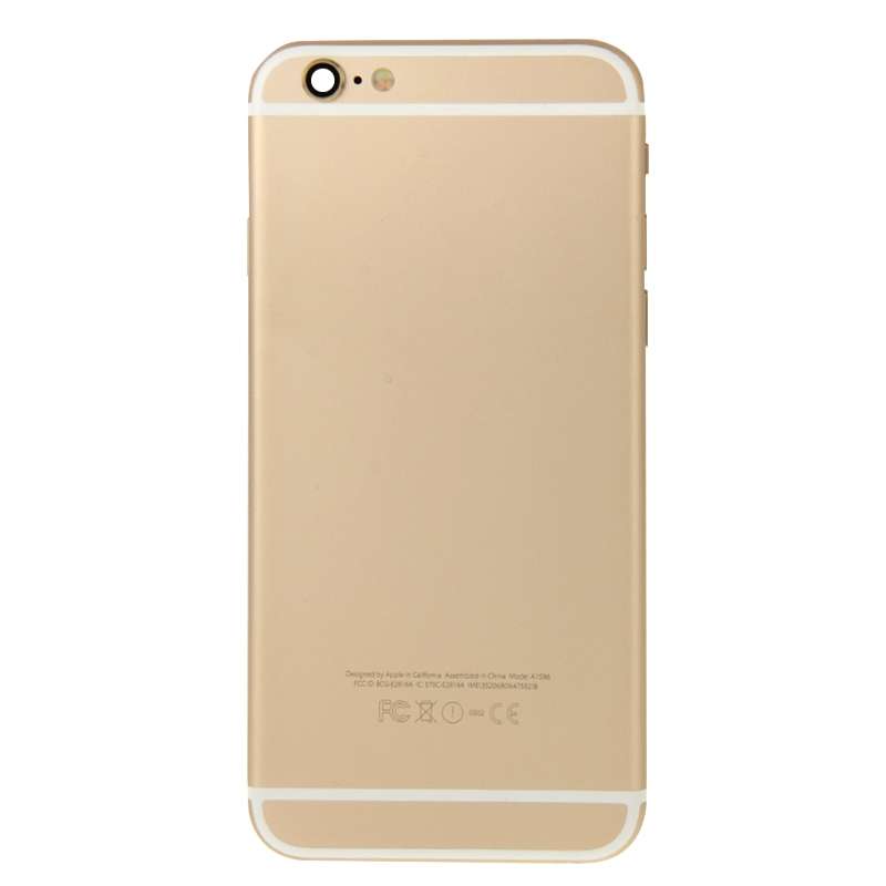 Full Housing Back Cover for iPhone 6 Plus(Grey)
