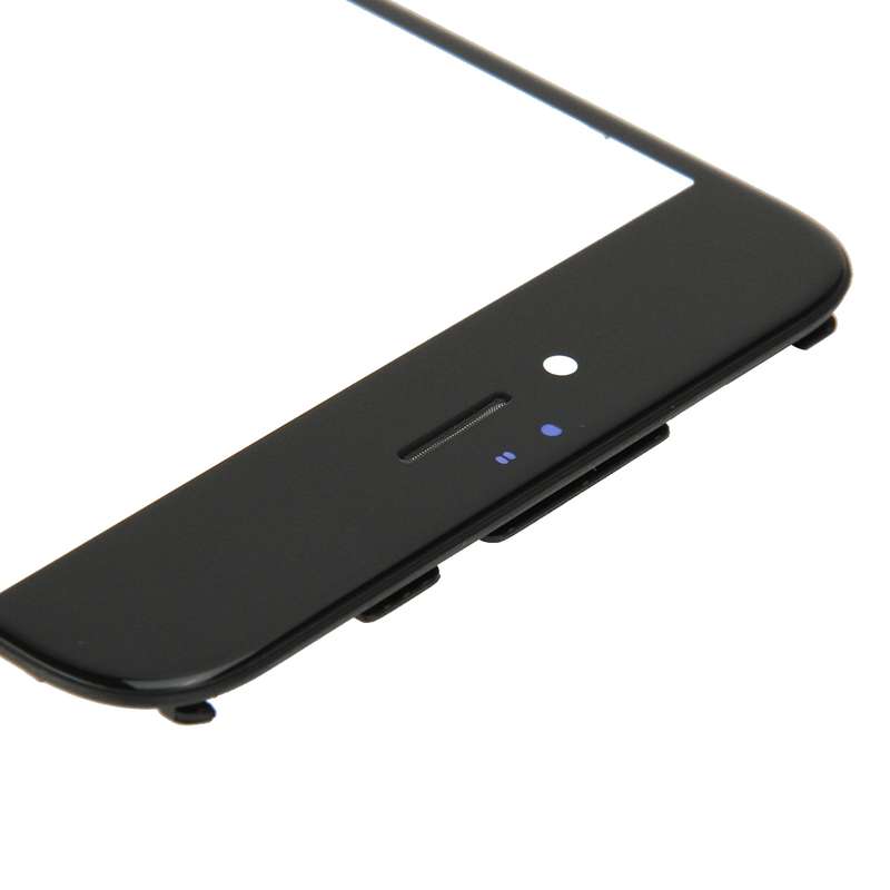Front Screen Outer Glass Lens with Front LCD Screen Bezel Frame for iPhone 6s(Black)