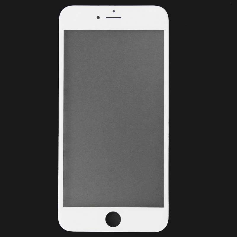 Front Screen Outer Glass Lens with Front LCD Screen Bezel Frame for iPhone 6s(Black)