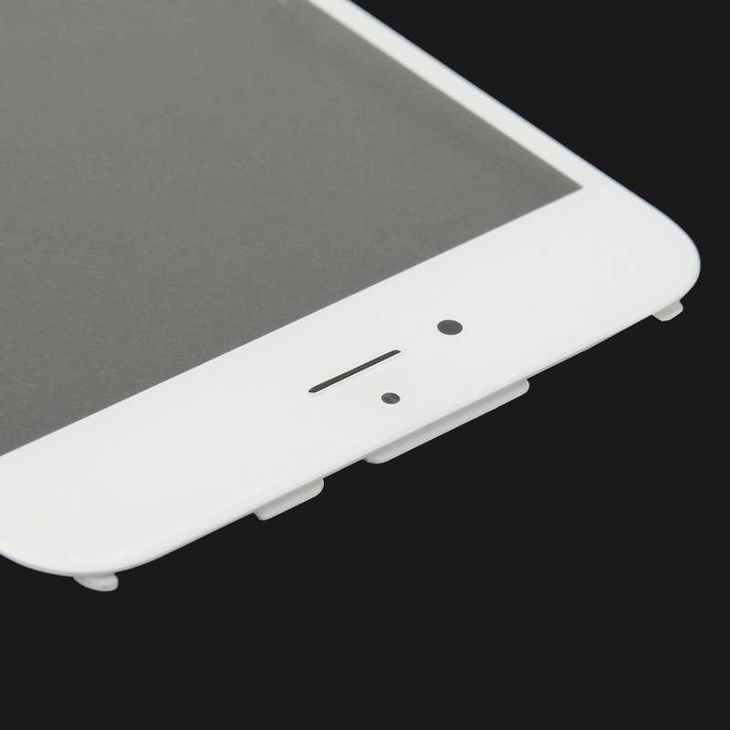 Front Screen Outer Glass Lens with Front LCD Screen Bezel Frame for iPhone 6s(Black)
