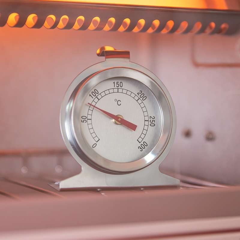 Stainless Steel Oven Thermometer (0~300)(Silver)