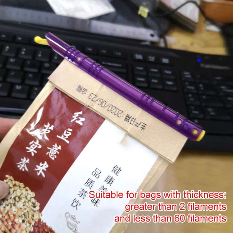 3 x Revolutionary Big Size Plastic Slide & Store Bag Sealer Keeping Fresh Bag Sealing Bar Rod Stick