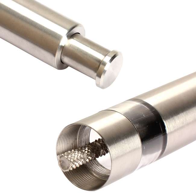 304 Stainless Steel Salt and Pepper Grinder / Mill(Silver)