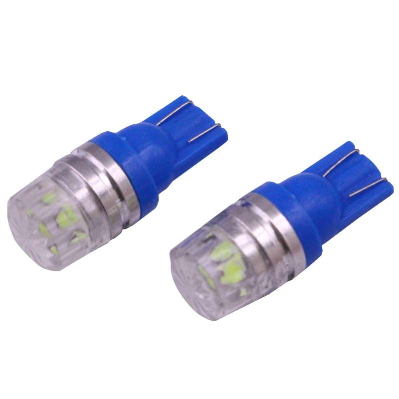 2 PCS T10 1.5W 60LM 1 LED White COB LED Brake Light for Vehicles, DC12V(White)