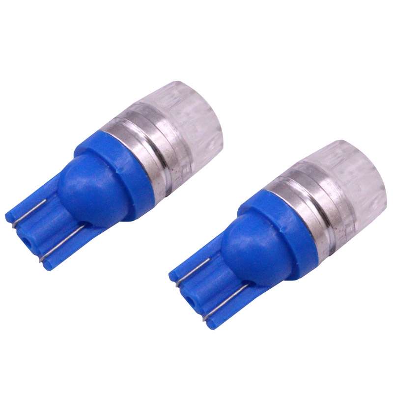 2 PCS T10 1.5W 60LM 1 LED White COB LED Brake Light for Vehicles, DC12V(White)