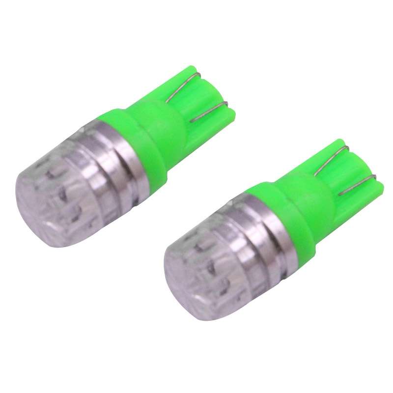 2 PCS T10 1.5W 60LM 1 LED Dark Blue COB LED Brake Light for Vehicles, DC12V(Dark Blue)