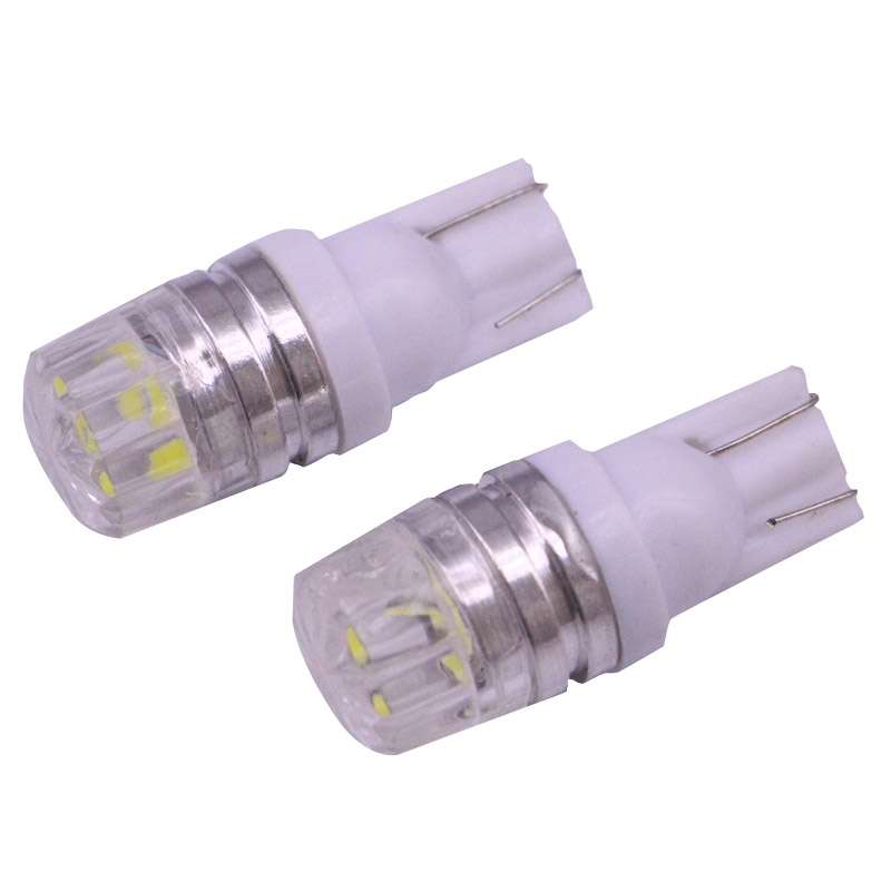 2 PCS T10 1.5W 60LM 1 LED Dark Blue COB LED Brake Light for Vehicles, DC12V(Dark Blue)