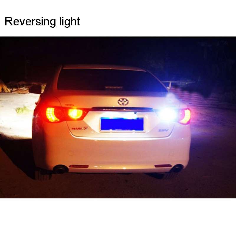 2 PCS T10 2.5W 100LM White Light 6 LED 5730 SMD CANBUS Car Signal Light Bulb