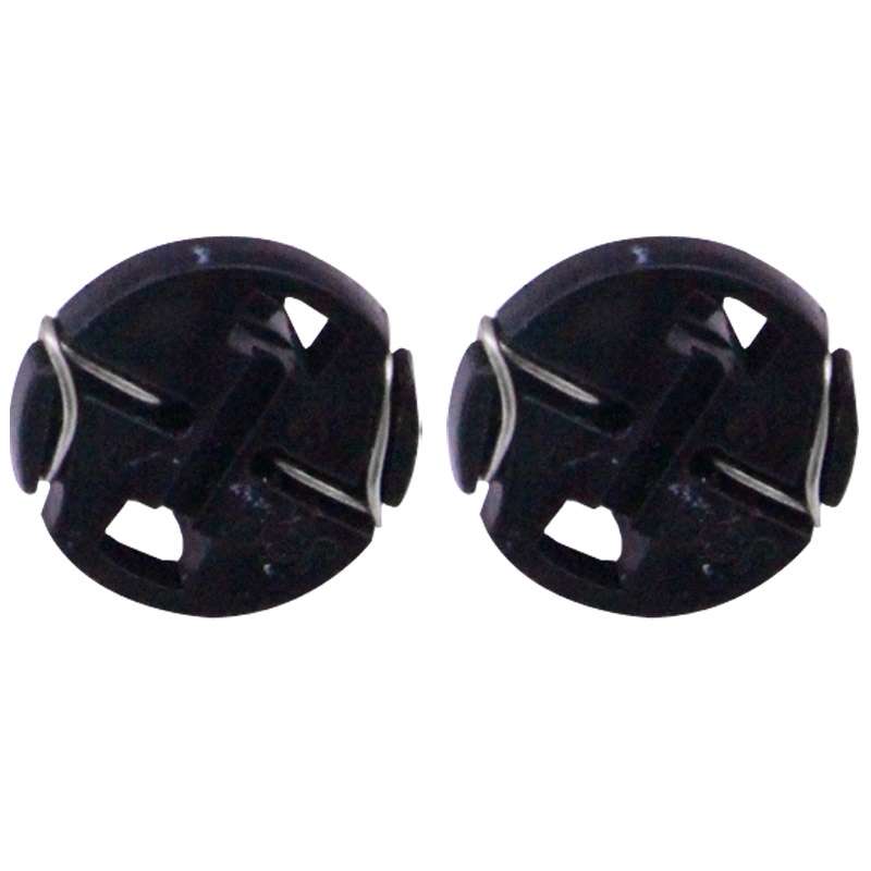 2 PCS T4.2 White Light 0.1W 5LM 1 LED SMD 3528 LED Instrument Light Bulb Dashboard Light for Vehicle