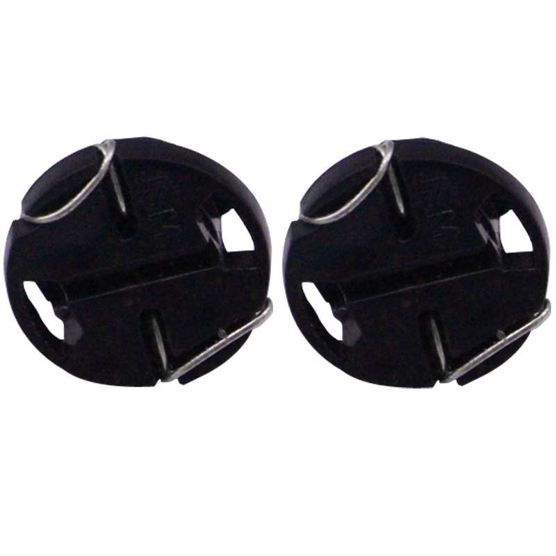 2 PCS T4.7 White Light 0.2W 12LM 1 LED SMD 5050 LED Instrument Light Bulb Dashboard Light for Vehicl