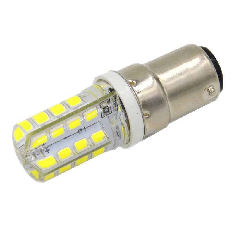B15 3.5W 240LM Silicone Corn Light Bulb, 32 LED SMD 2835, Warm White Light, AC 220V