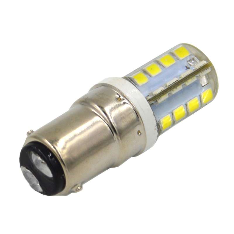 B15 3.5W 240LM Silicone Corn Light Bulb, 32 LED SMD 2835, Warm White Light, AC 220V
