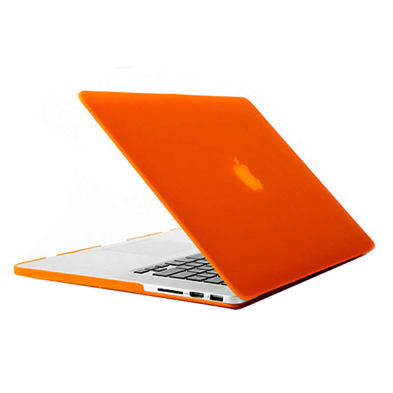 Frosted Hard Protective Case for Macbook Pro Retina 15.4 inch A1398(Black)
