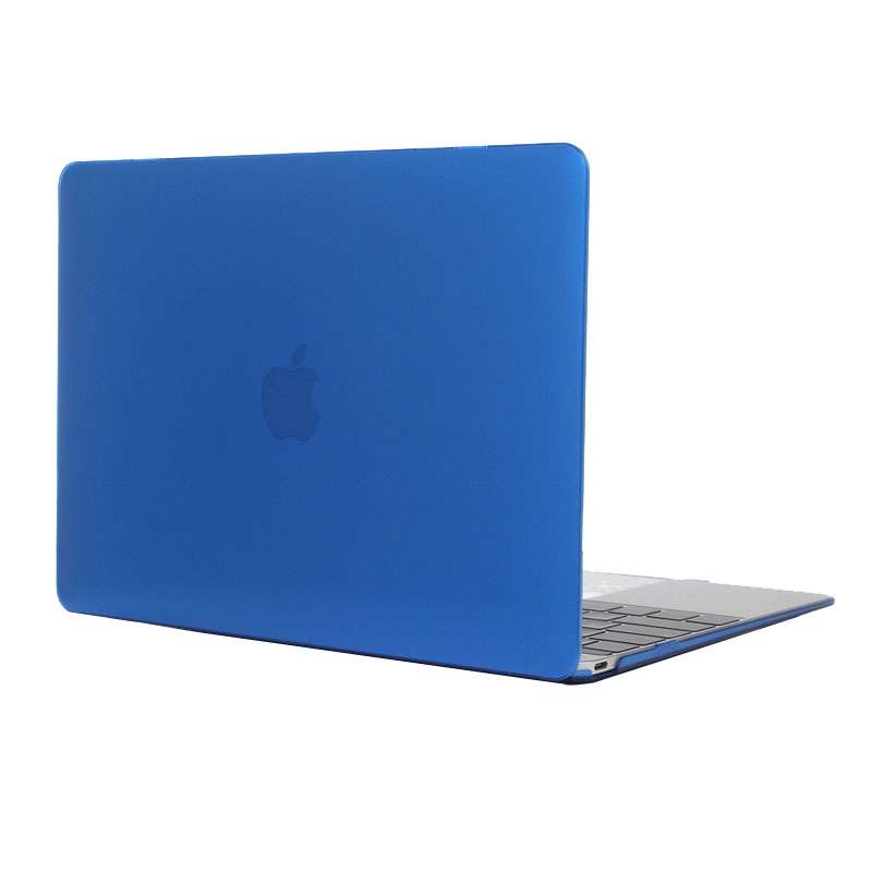 Colored Transparent Crystal Hard Protective Case for Macbook 12 inch(Grey)