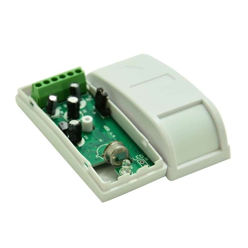 PA-525D Wired Dual Infrared and Microwave Digital Motion Detector(White)