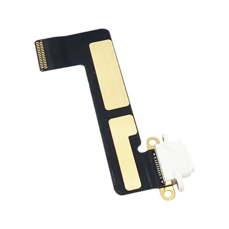 Tail Connector Charger Flex Cable for iPad mini 1 / 2 / 3(White)