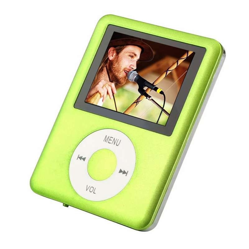 1.8 inch TFT Screen MP4 Player with TF Card Slot, Support Recorder, FM Radio, E-Book and Calendar(Bl