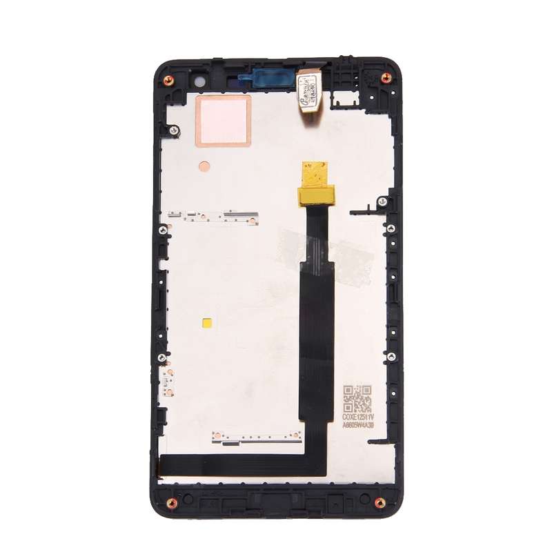 LCD Display + Touch Panel with Frame for Nokia Lumia 625 (Black)