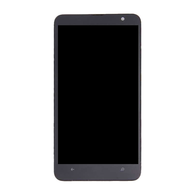 LCD Display + Touch Panel with Frame for Nokia Lumia 1320 (Black)