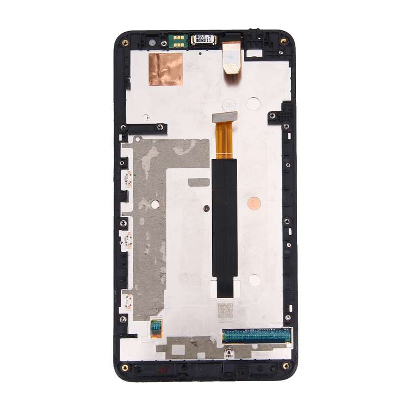 LCD Display + Touch Panel with Frame for Nokia Lumia 1320 (Black)