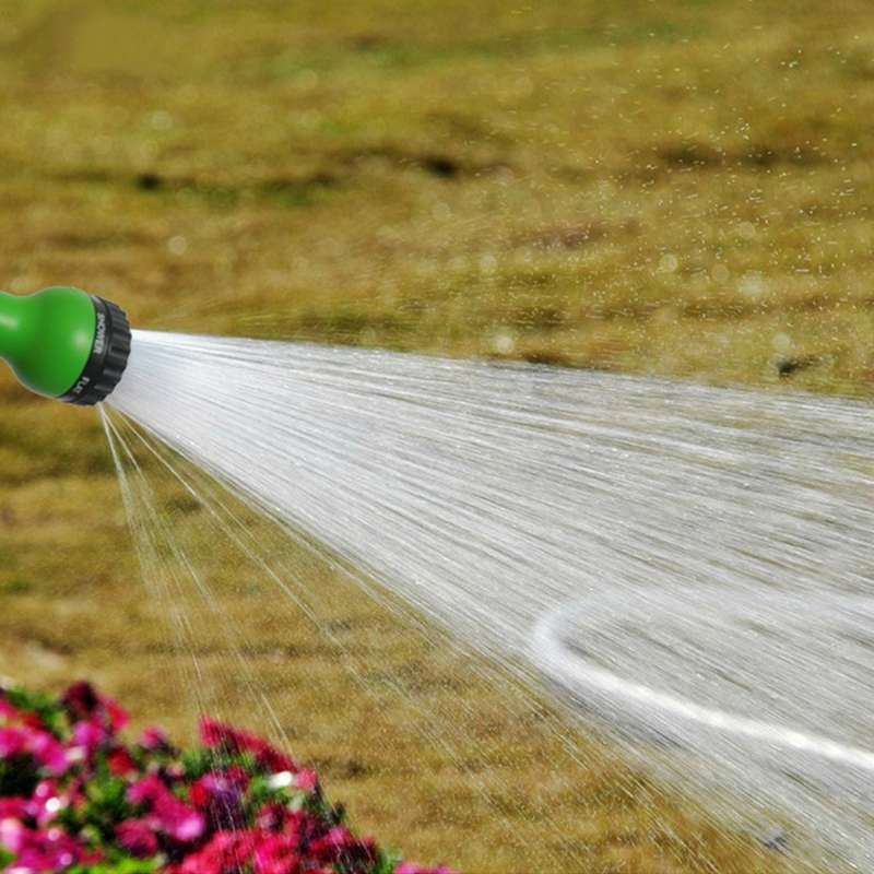 2.5m -7.5m Telescopic Pipe Expandable Magic Flexible Garden Watering Hose with Spray Gun Set(Blue)