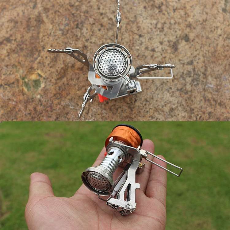 Outdoor Portable Ultra Mini Stainless Steel Gas Stove
