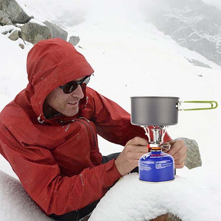 Outdoor Portable Ultra Mini Stainless Steel Gas Stove