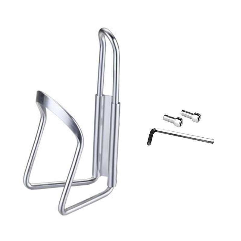 Portable Drinking Cup Water Bottle Cage Holder Bottle Carrier Bracket Stand for Bike(Red)