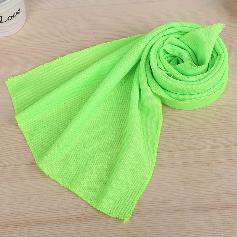 Outdoor Sports Portable Cold Feeling Prevent Heatstroke Ice Towel, Size: 30*80cm(Blue)
