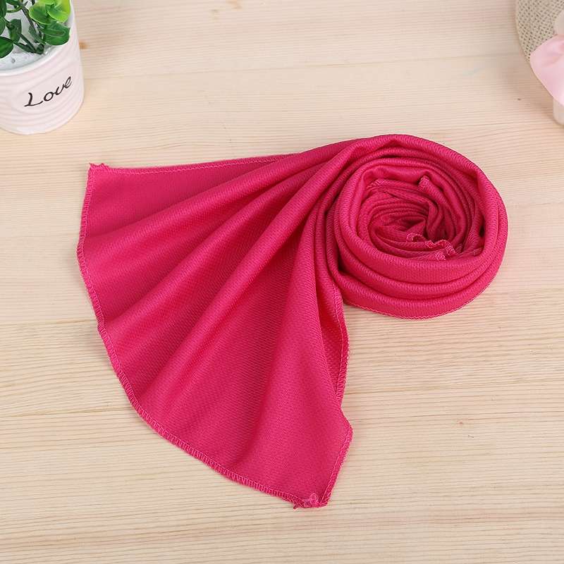 Outdoor Sports Portable Cold Feeling Prevent Heatstroke Ice Towel, Size: 30*80cm(Blue)