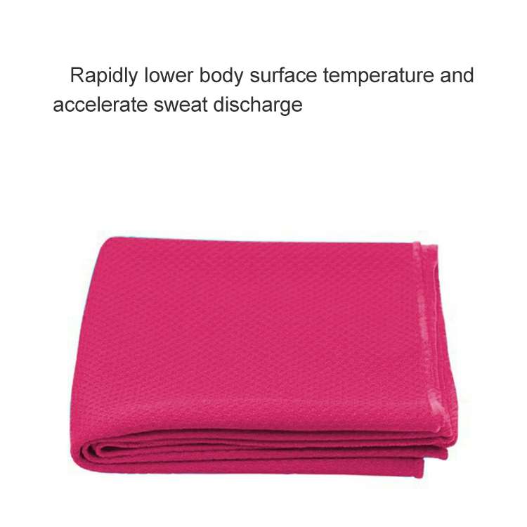 Outdoor Sports Portable Cold Feeling Prevent Heatstroke Ice Towel, Size: 30*80cm(Blue)